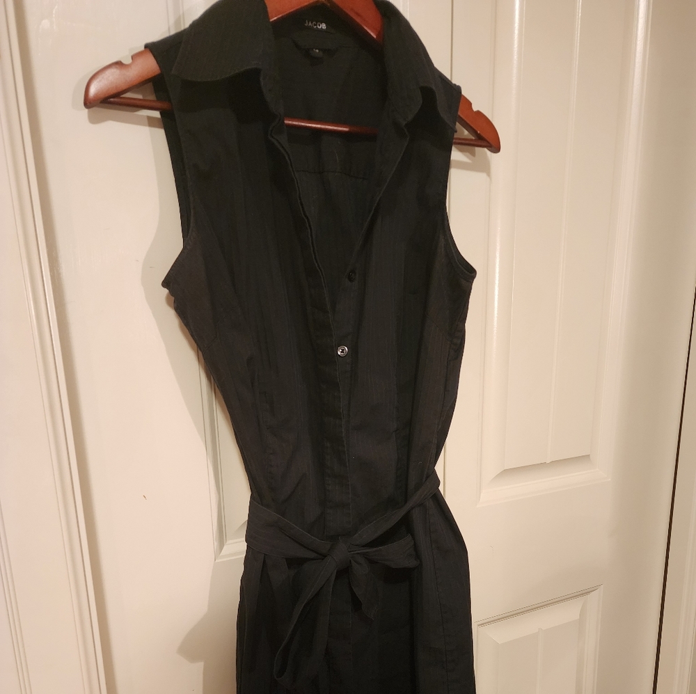 Front button up dress